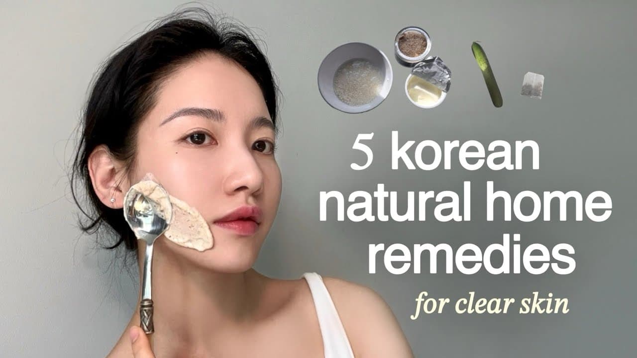 How to get clear skin without spending money 💸 5 Korean diys